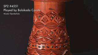 Wula Djembe Demo - Bolokada Conde plays SP2 #4551