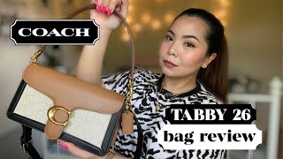 COACH Tabby 26 shoulder bag reveal | Review | 2020 collection #COACHtabby26 #COACH2020bagcollection