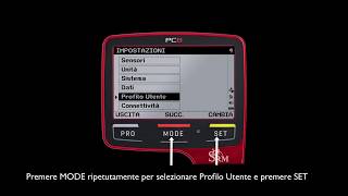 SRM PowerControl8 - Video Tutorial - 7. Collegamento a Bilancia ANT+