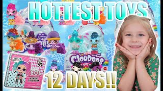 12 DAYS OF HOTTEST CHRISTMAS TOYS // CLOUDEES ORIGINALS, SCENTEEZE, AND MINIS!! DAY FIVE!