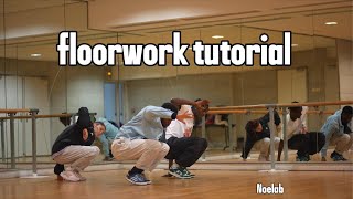 Hip hop dance tutorial | floorwork  | Noelab 19