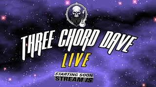 Three Chord Dave Live #92 guitars, and rock