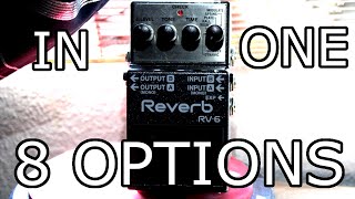 SO MANY OPTIONS | Boss Reverb Demo & Review