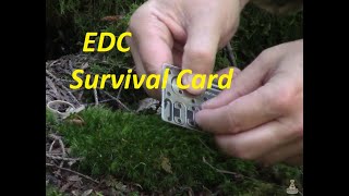 EDC, Why Do I Carry The Wayne Russell Signature Survival Card ?