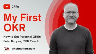 How personal OKRs improve your goal setting