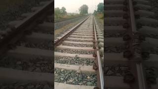 placing a stone on a railway track can cause a train to overourn #rail #trailway #indianrailways