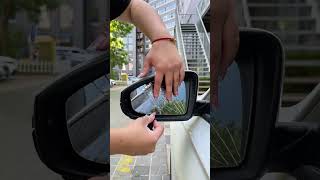 Teach you how to replace your rearview mirror in 10 seconds!#shorts #short #car #driving #tips