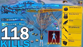 118 KILLS!😍 NEW BEST LOOT GAMEPLAY with BEST OUTFIT 🔥SAMSUNG,A7,A8,J4,J5,J6,J7,J2,J3,XS,A3,A4,A5,A6