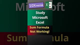 Stretchyourskills | excel sum is zero | excel tutorial | excel formulas and functions