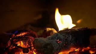 FirePlace 1 hours full hd 4k video | камин, огонь для раслабления организма, звуки огня