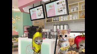 The daily life of happy cat and banana cat 23