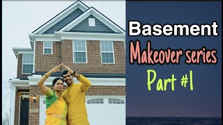 Basement Finishing from Scratch in Telugu | Part -1 | Lakshmi Talks | Telugu Vlogs from USA