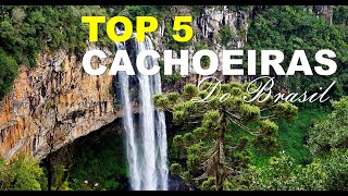 QUAIS AS MELHORES Cachoeiras do Brasil - TOP 5