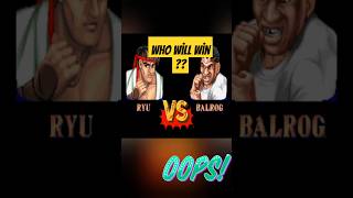 ryu vs balrog  who will win ??  street fighter 2 champion edition