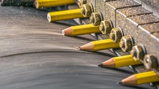 How Pencils are made in factory: From Wood to Wonder  ✏️🌲