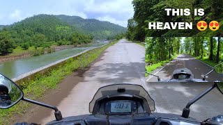 RIDING my SUZUKI BURGMAN through UNDISCOVERED BEAUTIFUL VALLEY 😍🛵 | VLOG 27 | MUMBAI |