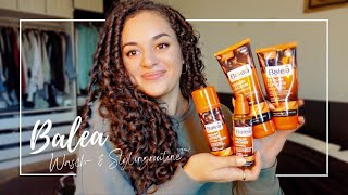 KOMPLETTE Wasch- und Stylingroutine mit BALEA TRAUMLOCKEN Produkten an 3A/3B Locken | IamAniva