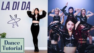 EVERGLOW (에버글로우) - LA DI DA Dance Tutorial (Mirrored + Explained) | Jing Huang