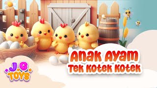 ANAK AYAM TEK KOTEK KOTEK | LAGU ANAK ANAK TERBAIK - LAGU ANAK INDONESIA - @J.GToysNusantara