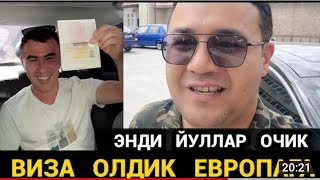 Срочно❗️ ВИЗА ОЛДИК ЕВРОПА КЕТАМИЗ РОССИЯ ЖОНГА ТЕКДИ ТУЛИК МАЛУМОТ❗️