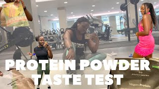 Best Protein Powder Taste Test - Shreddy, Protein Works, MyProtein