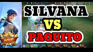 PUSH MMR [SILVANA VS PAQUITO] MLBB