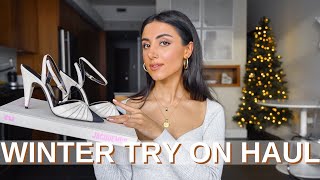 WINTER TRY ON HAUL: LEVI'S, REVOLVE, ISABEL MARANT, SAINT LAURENT, ETC