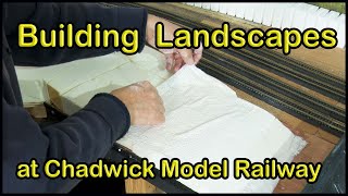 Landscape Building and Road Construction at Chadwick Model Railway | 145.