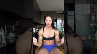 Vladislava Galagan - biceps of steel