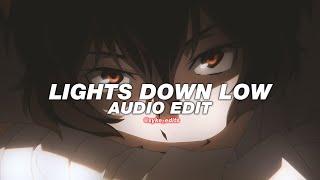 lights down low - maejor [edit audio]