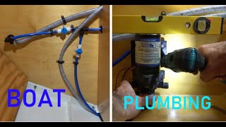 Building my steel sailing yacht Ep.88 MAIN PLUMBING DONE! 👨‍🔧😁 (pt.3)