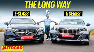 2024 Mercedes-Benz E Class vs BMW 5 Series - Happy Diwali! | Comparison | Autocar India