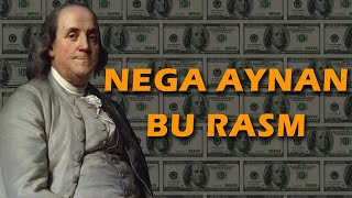 NEGA 100$ LIKDA UNING SURATI BOR? \\ BENJAMIN FRANKLIN