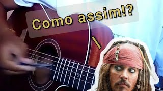 Pirates of The caribbean| Fingerstyle #Shorts