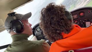 landing rotterdam airport flight lessons