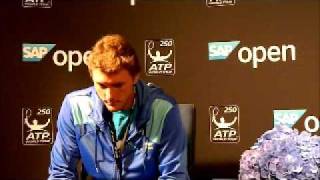 Denis Istomin SAP Open Quarterfinal Press Conference