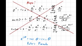 Euler’s formula WITHOUT any Taylor Series!