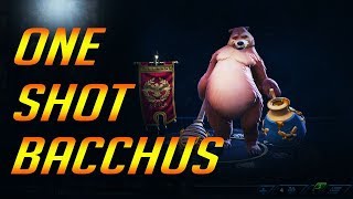 ONE SHOT BACCHUS: Smite Bacchus Gameplay