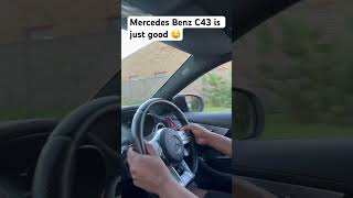 Mercedes Benz C43 sound interior #cars #carwow #amg #bmw #mercedes #f1 #carwow #automobile