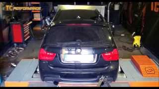 BMW 335i 306HP @ 400HP 560Nm dyno chiptuning by TC-Performance