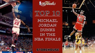 Michael Jordan's Top 10 Greatest Dunks in the NBA Finals