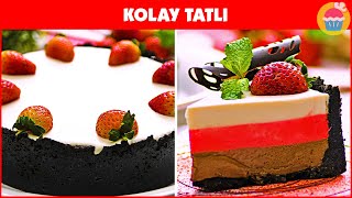 Kolay tatlı | Neapolitan Cake - Neapolitan Kek | Leziz Tatlar