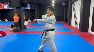 Taekwondo Valencia forma completa para pasar cinta amarilla