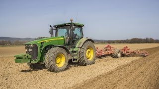 Připravování 2016 - John Deere 8345R & Opall-agri Neptun 8m