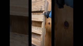 FAST and EASY Way to Break Down a Pallet with No Broken Boards! (Sawzall)