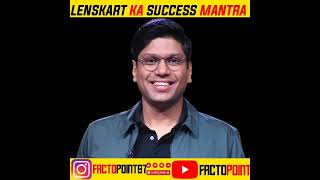 lenskart success story #peyushbansal #factopoint #factsshorts