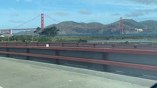 Golden Gate Bridge Roadway , Golden Gate Köprüsü Yol Çekimi #america #sanfrancisco #goldengatebridge