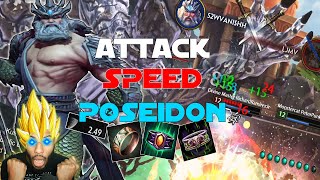 Slapping Enemies For MAX DAMAGE WITH POSEIDON | How to play poseidon SMITE Season 9