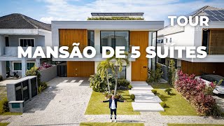 MANSÃO DE LUXO NO ALPHAVILLE | Casa à venda no condomínio Alphaville Barra da Tijuca | Azuza Imóveis