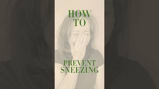 Keep unexpected 'achoo's at bay😌 #Acupressure #AcupressurePoints #Sneezing #Holistic #LifeHacks